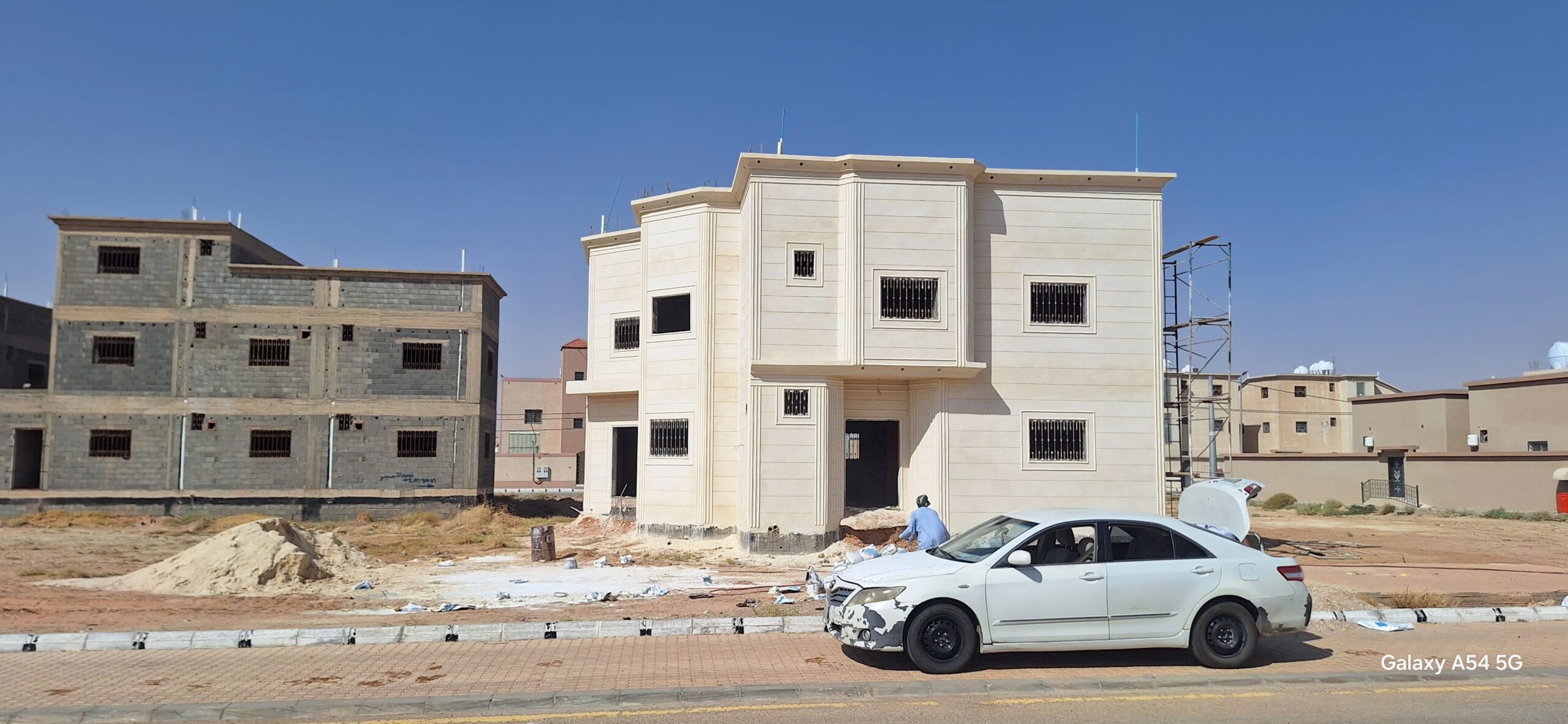 لياسه ملونه بديل الحجر الطبيعي وديكورات خارجيه