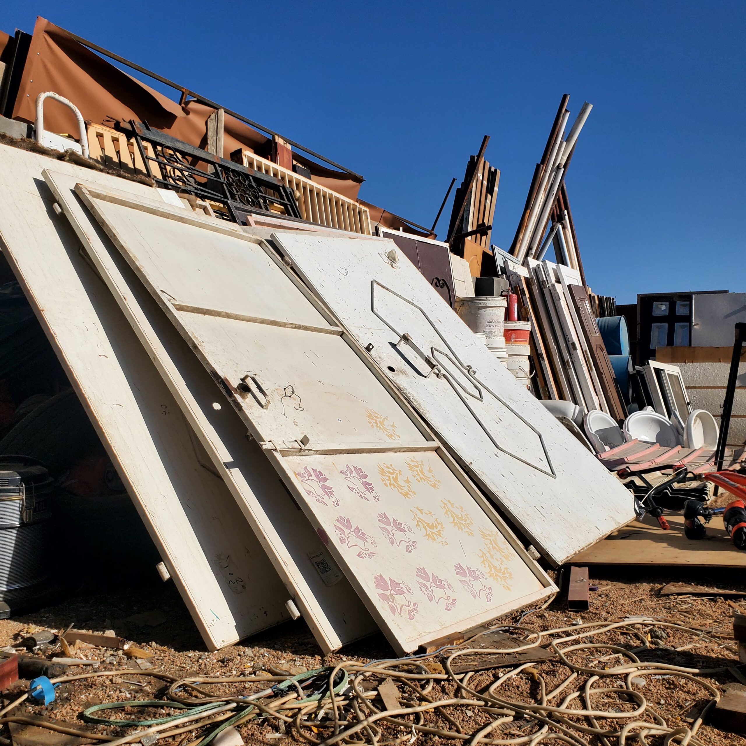 شراء الحديد المستعمل الخردوات الهناقر انقاض البيوت