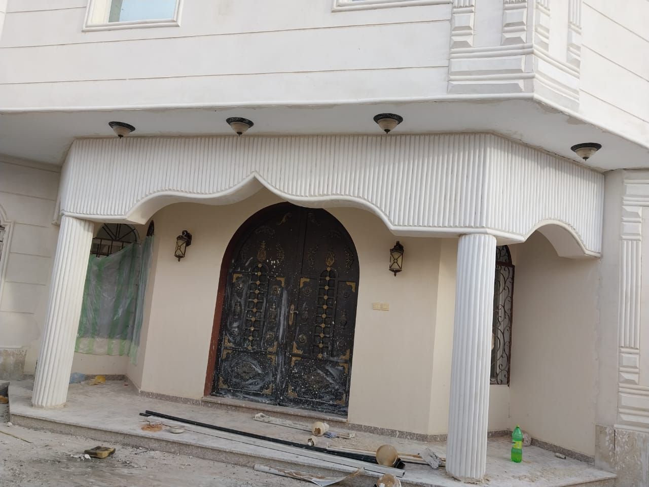 لياسه ملونه بديل الحجر الطبيعي وديكورات خارجيه