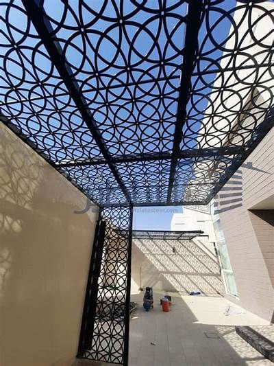 حداد مظلات وسواتر وجميع اعمال الحداده