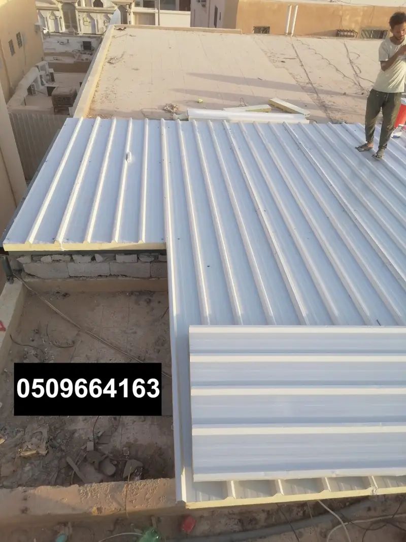 تركيب ساندويش بانل بناء ملاحق ترميم مابني