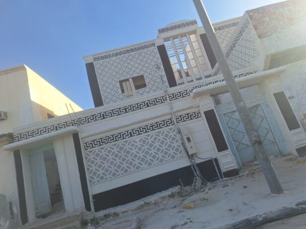 لياسة ملونه بديل الحجر الطبيعي وديكورات خارجيه بجم