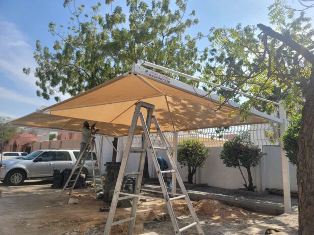 مظلات سيارات جده