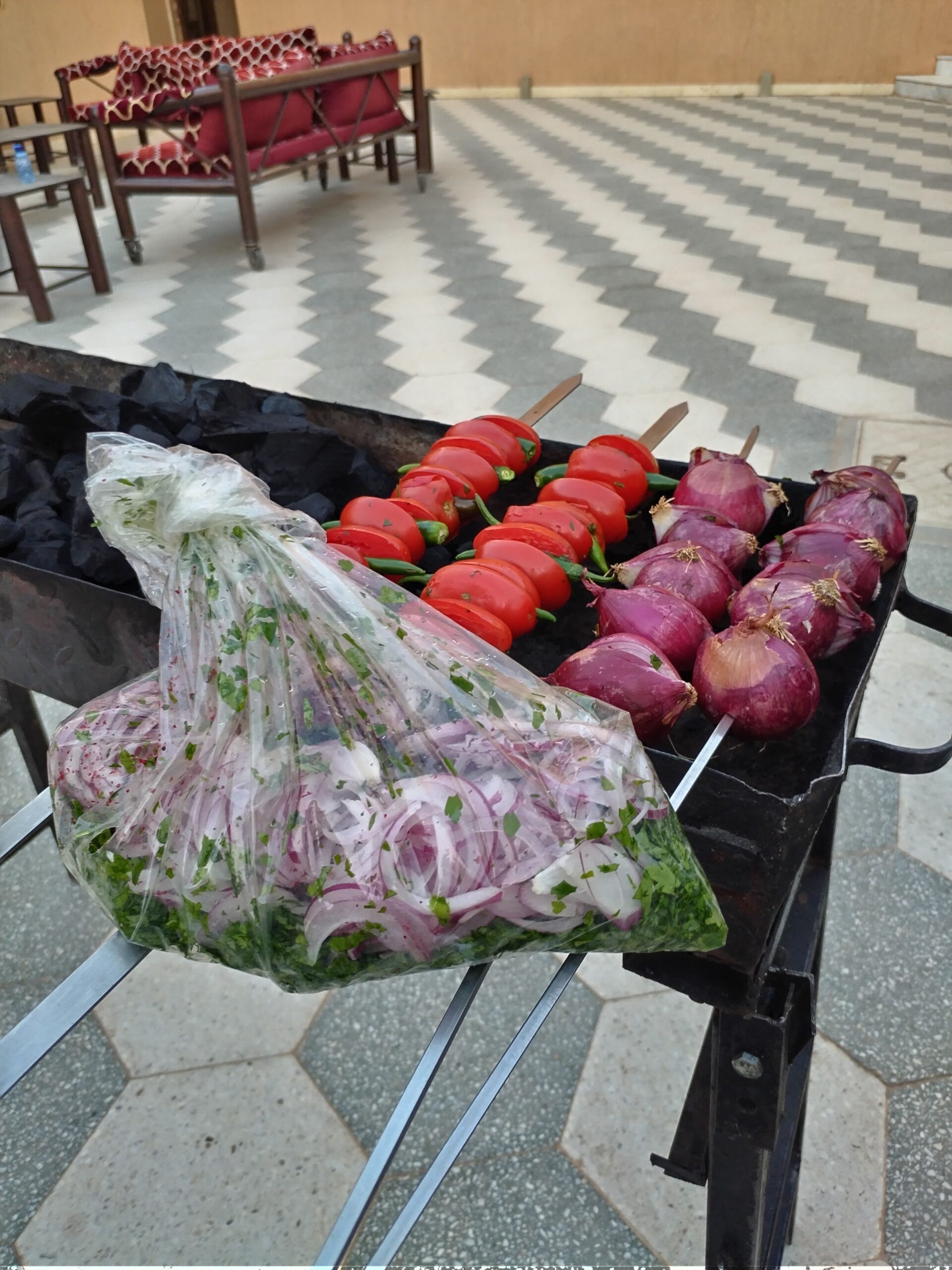 معلم مشويات شامية خارجي في موقعكم العاصمة الرياض