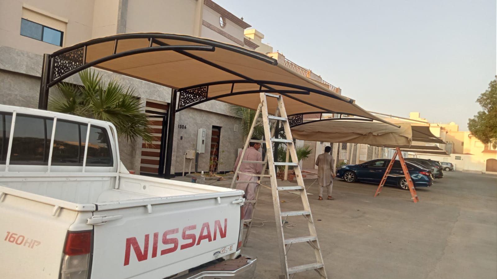 مظلات سيارات 0500733830