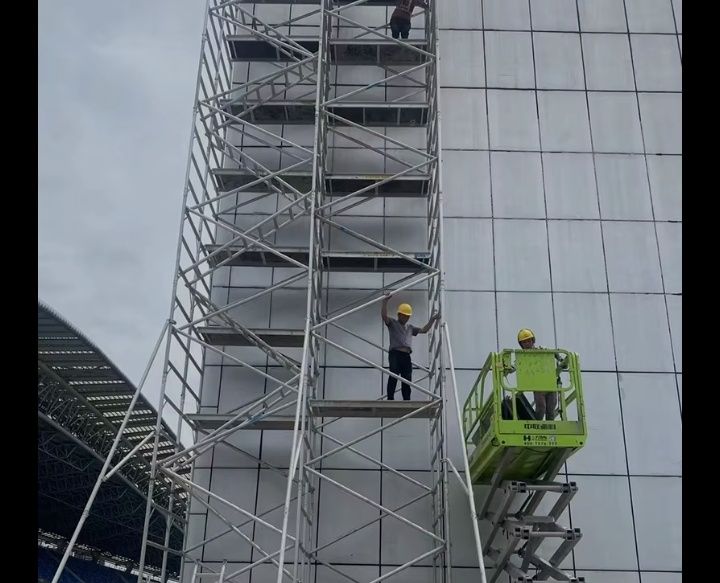 سقالات ايجار وتركيب وفك لجميع انحاء جده بسعار مناس