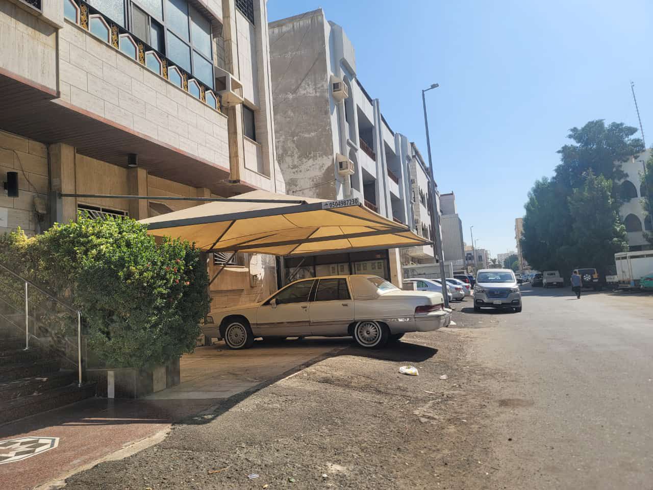 مظلات سيارات جده