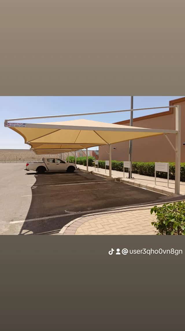 مظلات سيارات جده