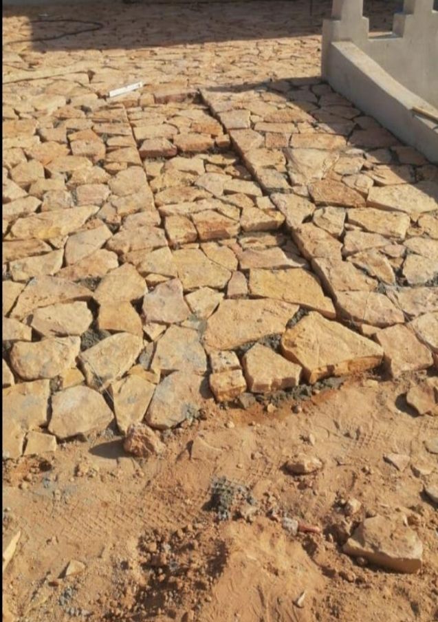 مقاول حجر بناء وشبوك