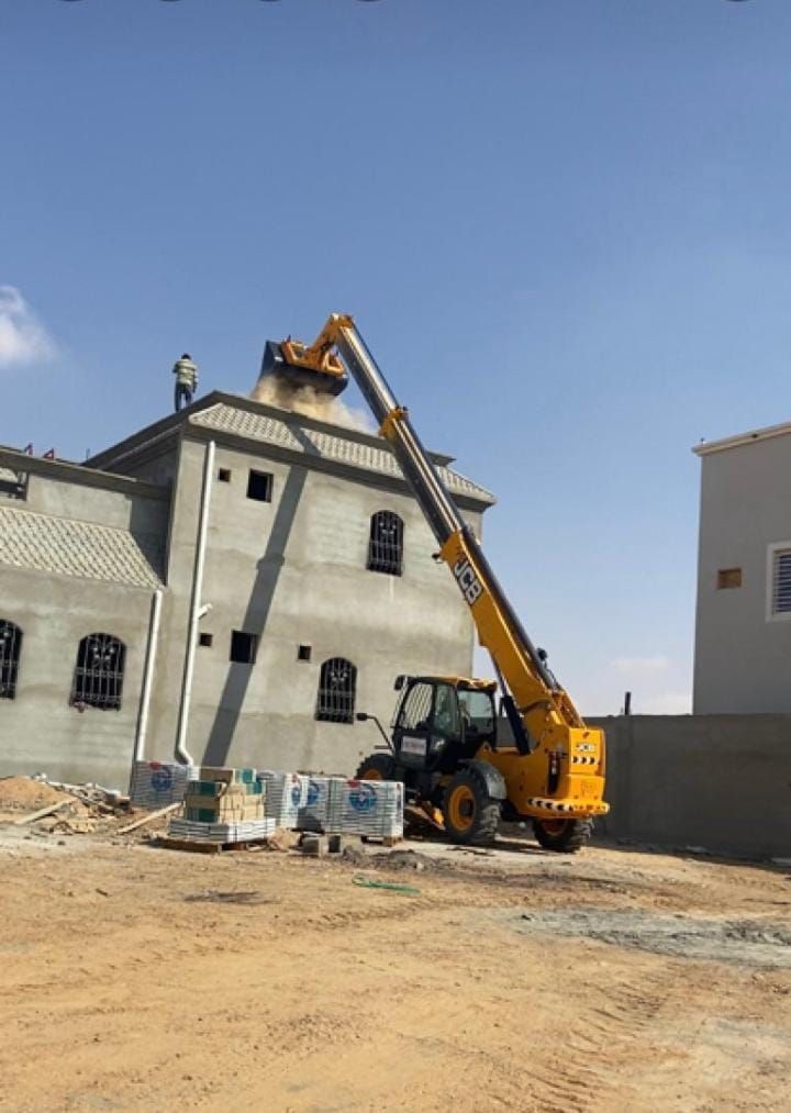 #جي_سي_بي_تليهندرات_للايجار #رافعات_تيلسكوبية_للاي