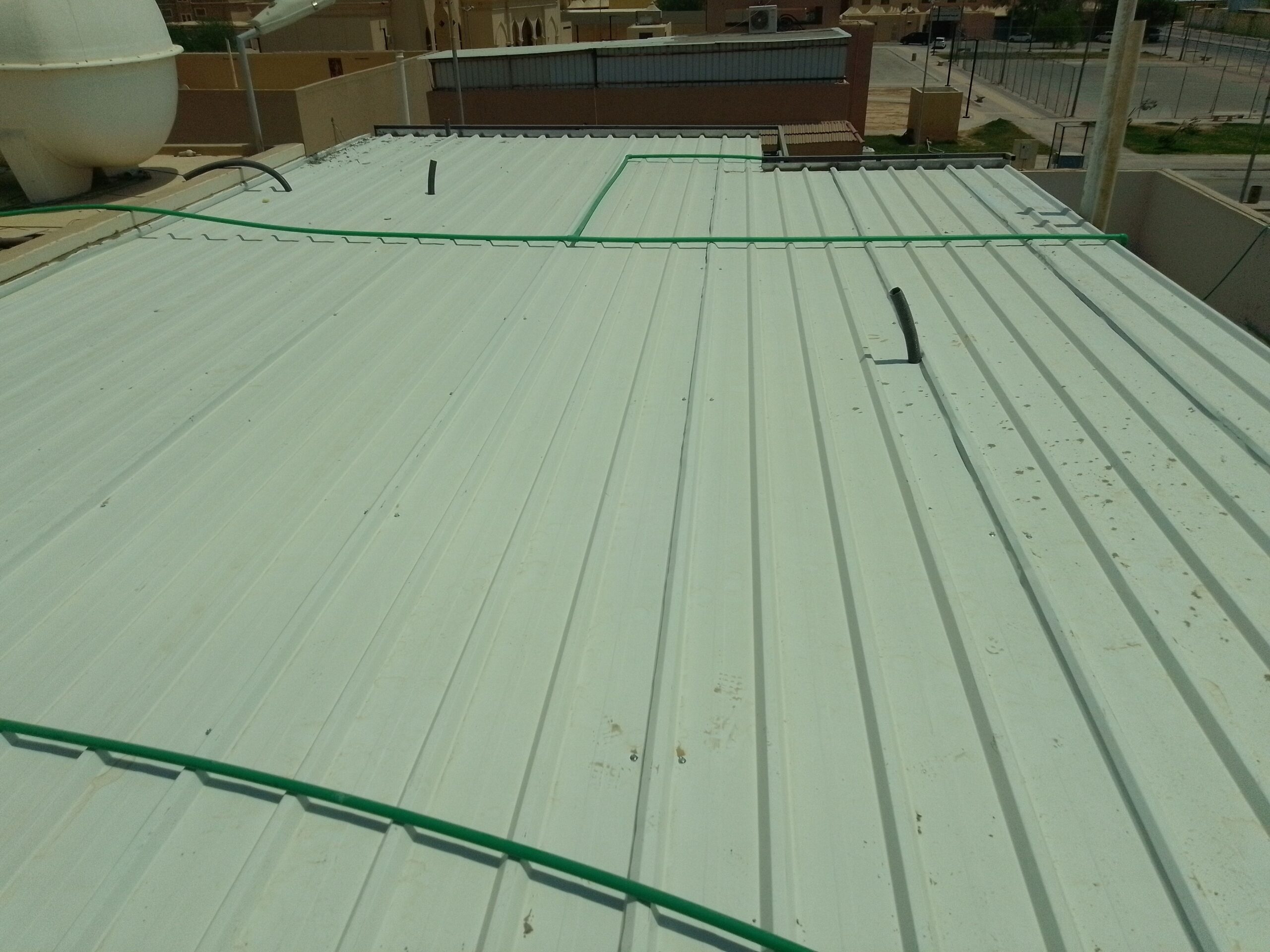 ساندويش بانل وترميم ومظلات