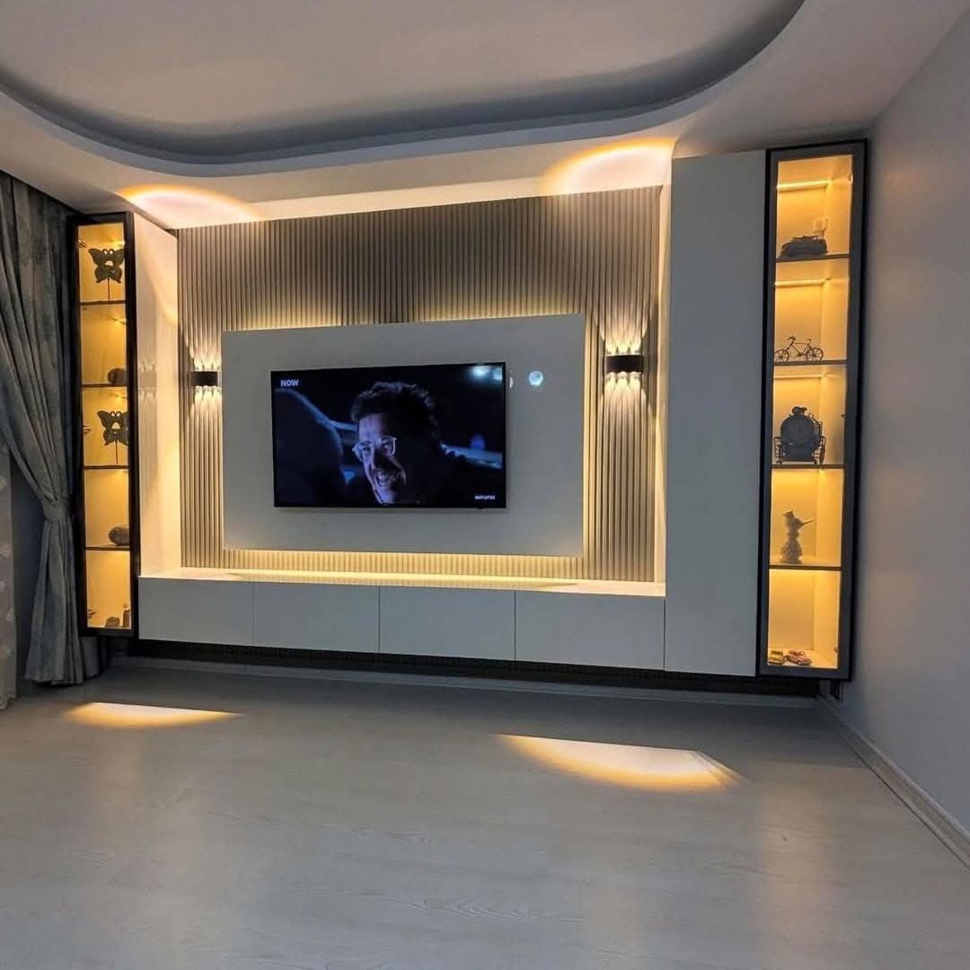 ديكورات شاشاه بدايل الرخام جبس بورد