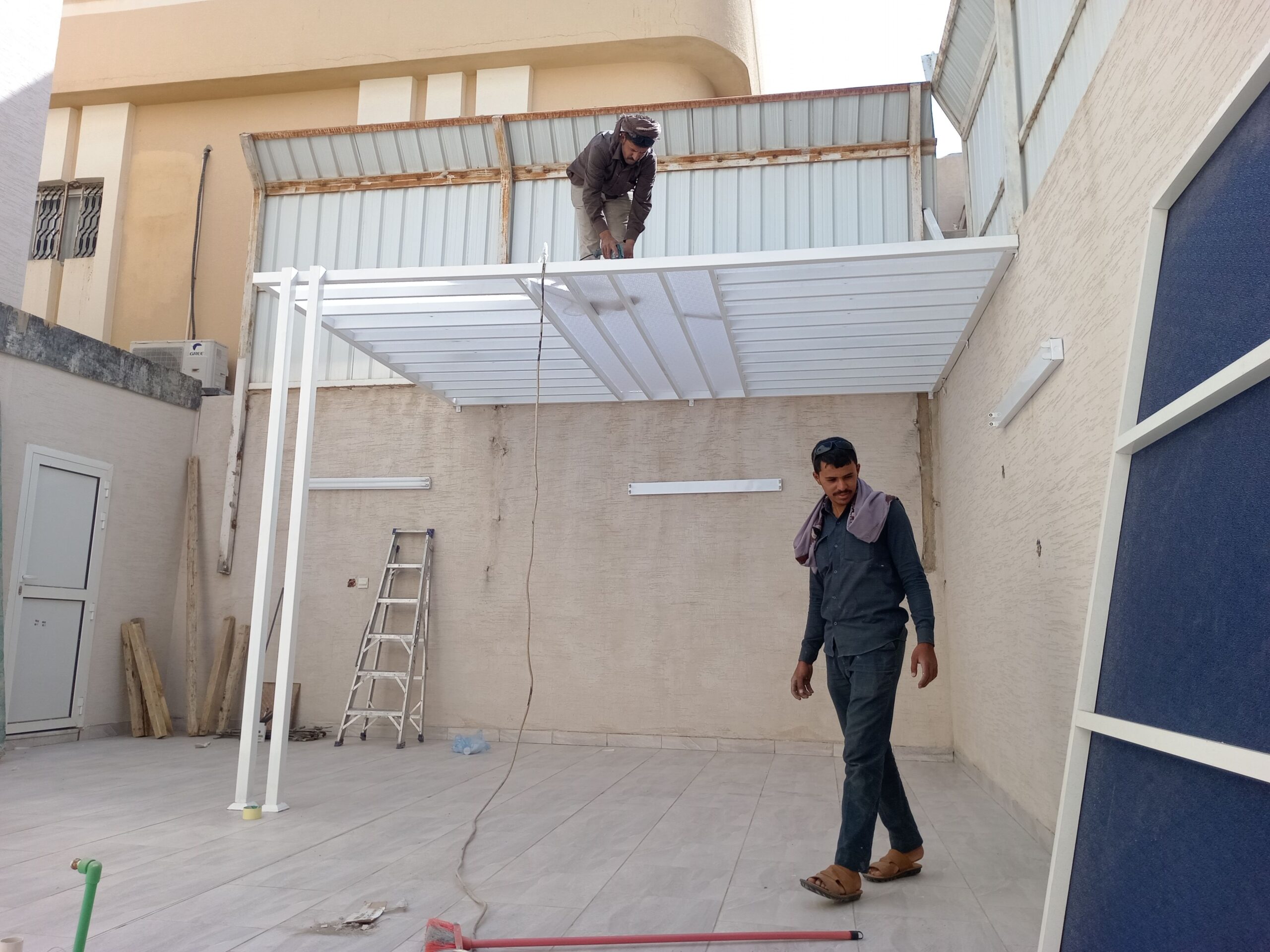 مظلات وسواتر وبرجولات وغرف سندويش #الرياض