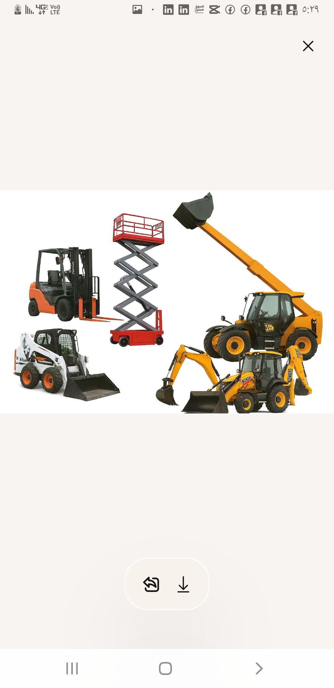 مؤسسة إنجاز توب للتاجير المعدت