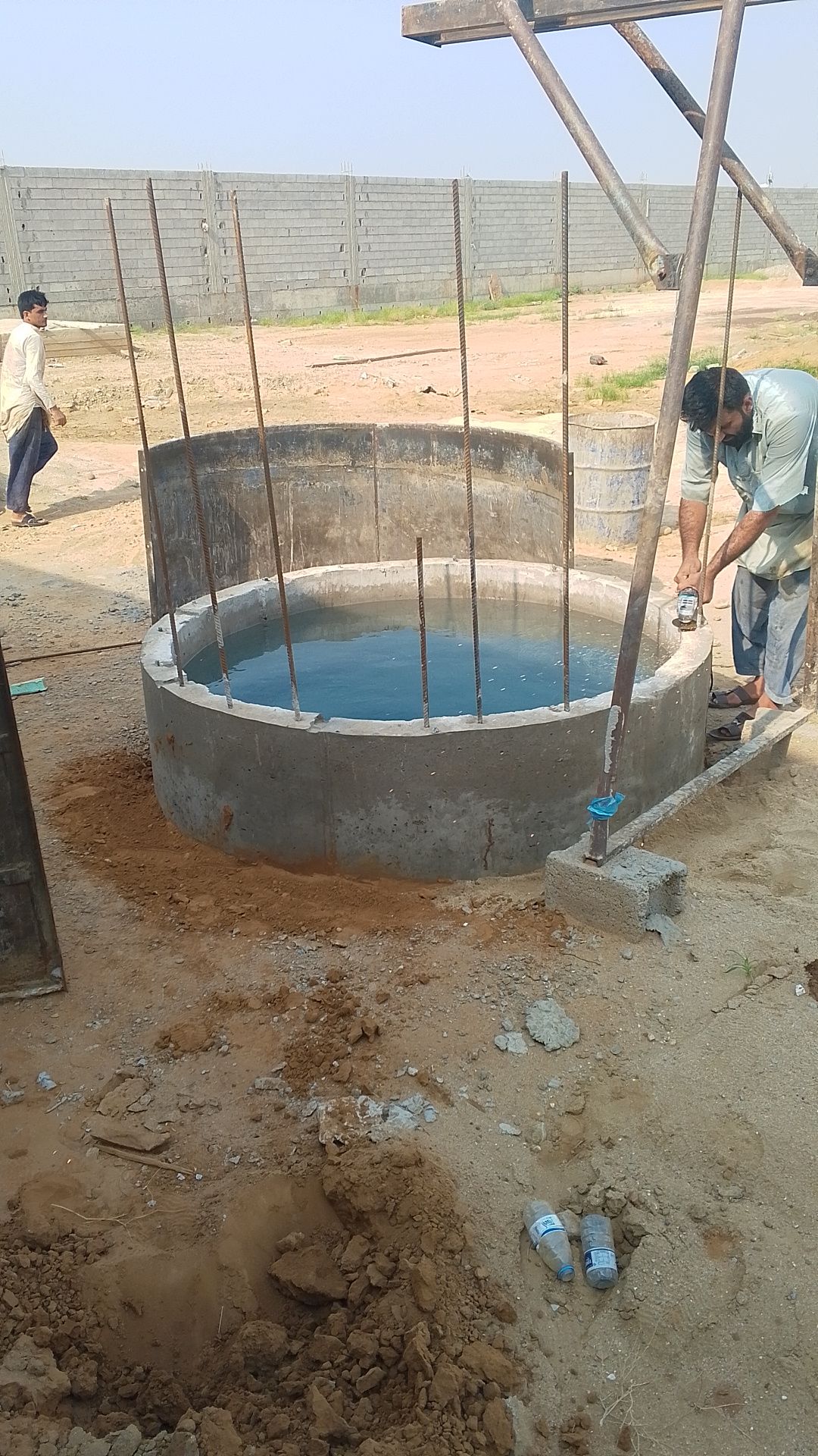 خفر دائرا خزان بيارا