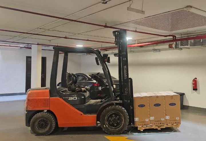 فركليف رافعه شوكيه لايجار اليومي وشهري 3 طن 7 طن 1