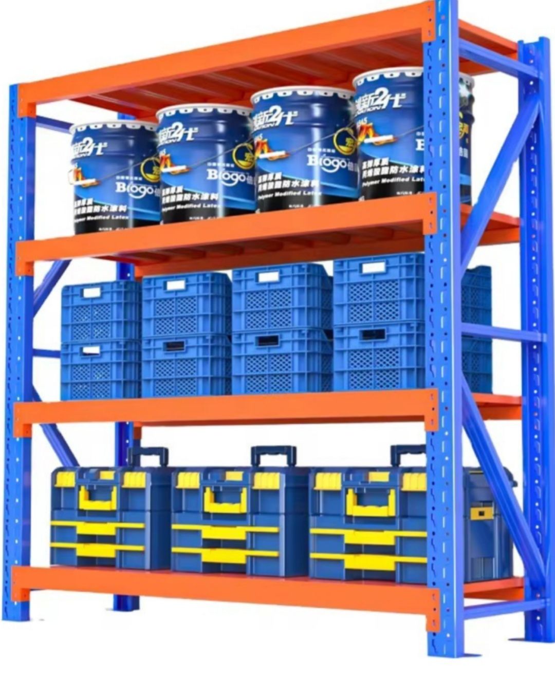 رفوف تخزين مستودعات