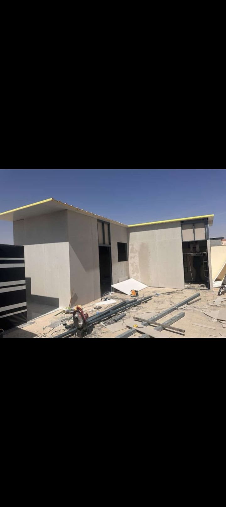 ساندويش بانل وترميم ومظلات