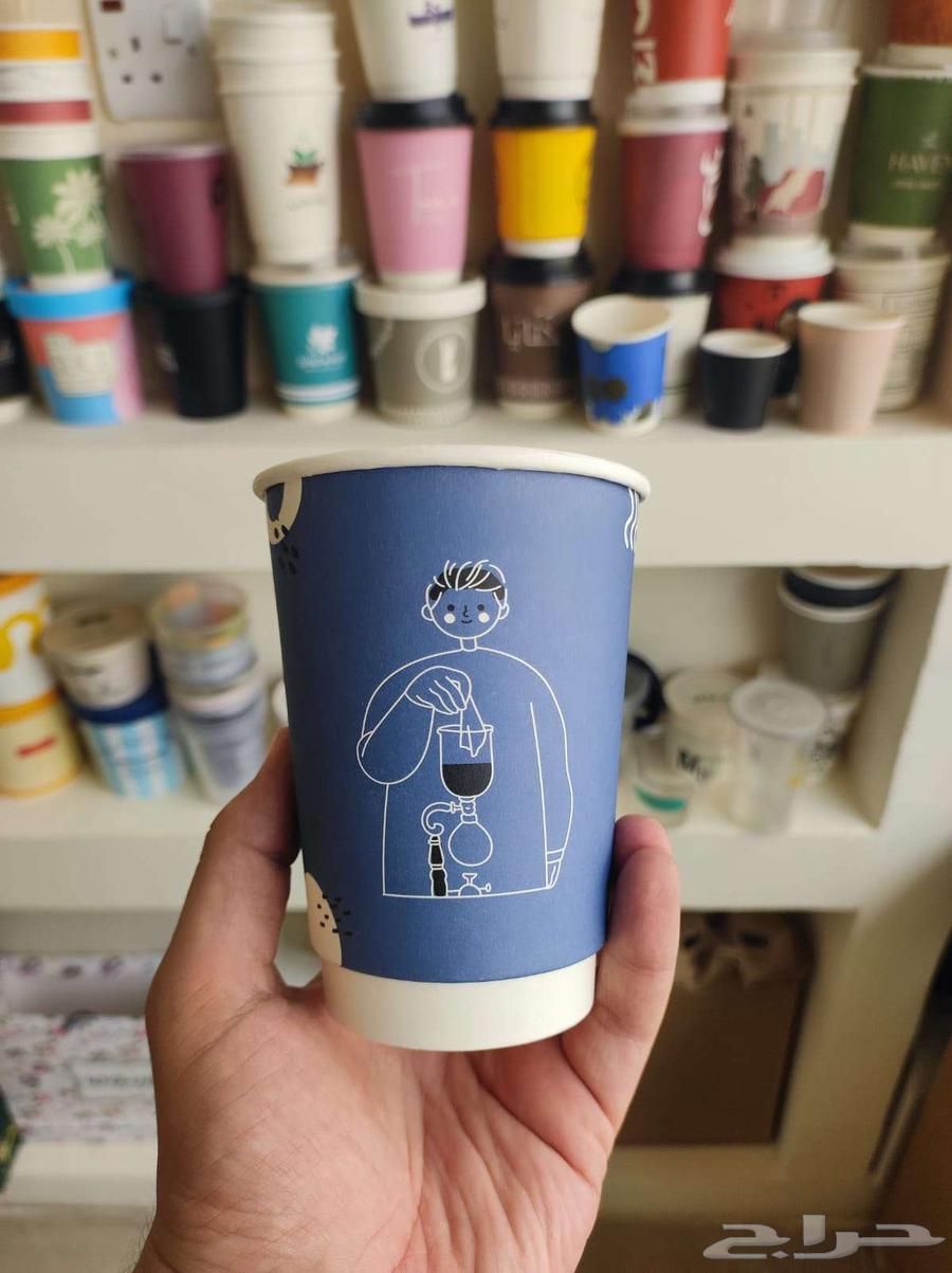 مطبعة دعاية وإعلان طباعة اكواب ورقيه بلاستيك مطابع