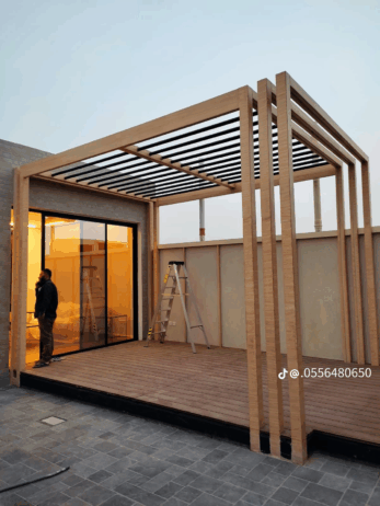 مظلات وسواتر وبرجولات وغرف سندويش #الرياض