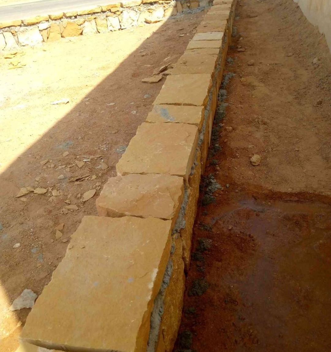 مقاول حجر بناء وشبوك