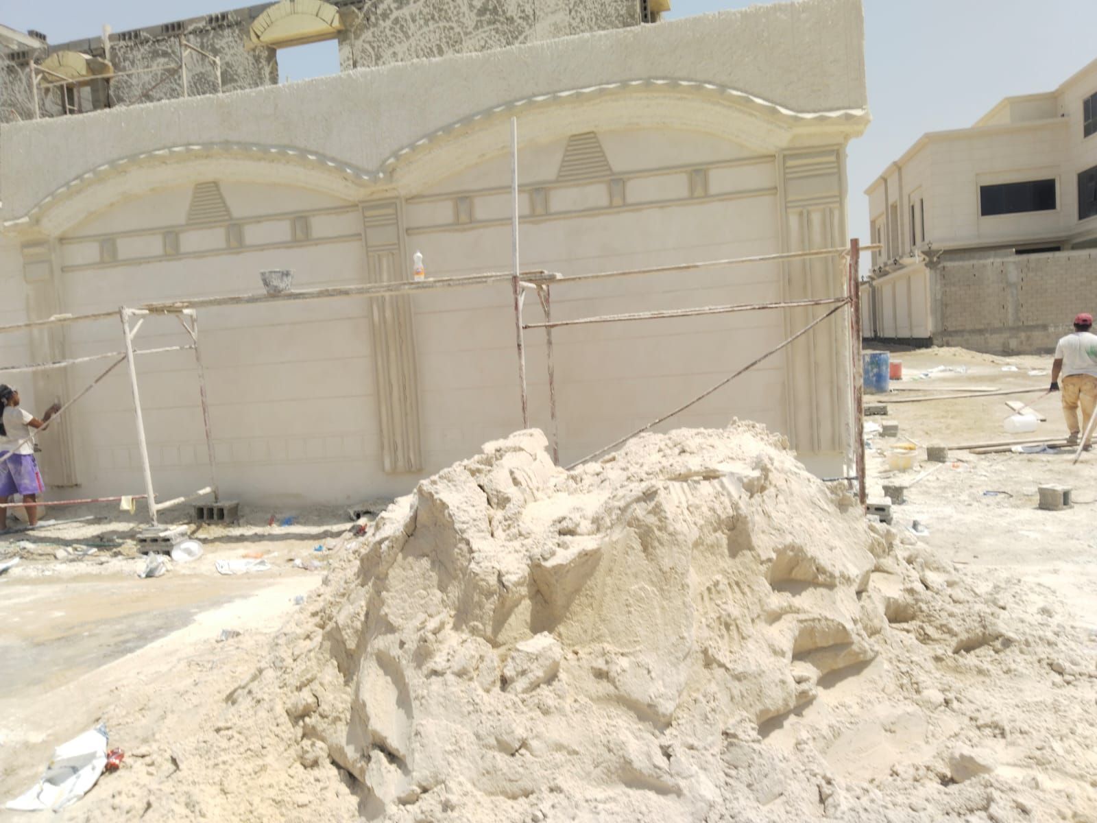 لياسه ملونه بديل الحجر الطبيعي واجهات خارجيه