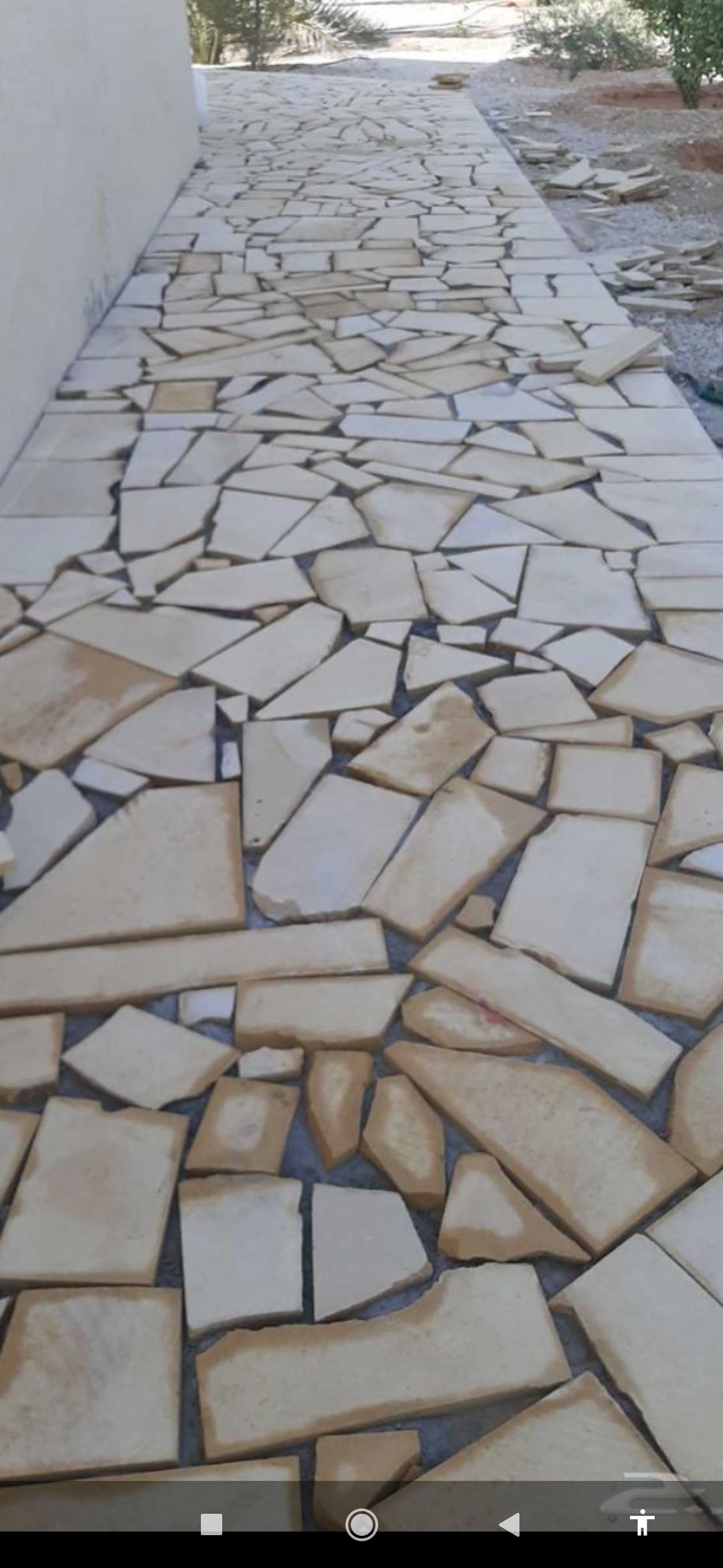 معلم حجر جدار ارضيات تلبيسات بندوره انترلوك مواد ب