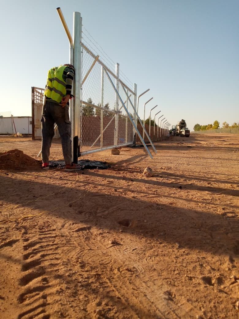 سبوك وسياج امنيه بجميع انواعه