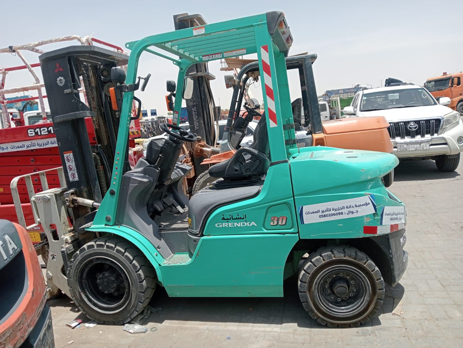 فوركليفت رافعه شوكيه للاجار شهر ويمي