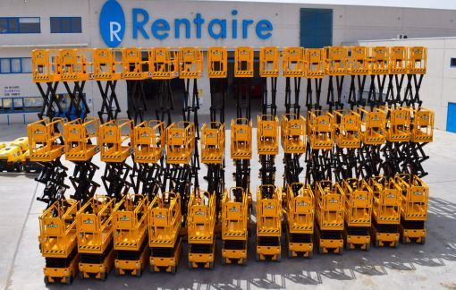 سقالات كهربائيه للايجار #0559557168