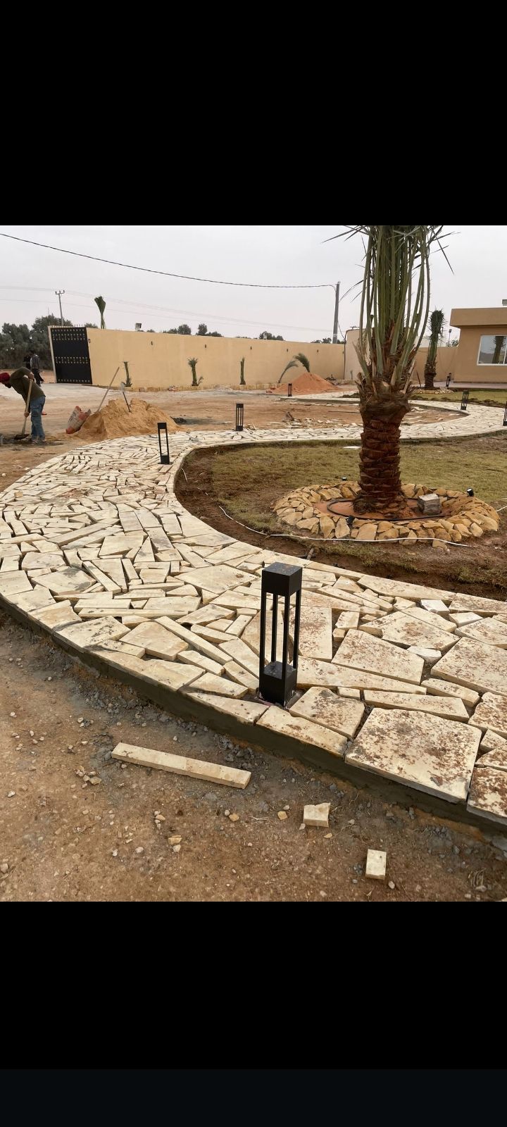 مقاول عام بنيان حجر طبيعي