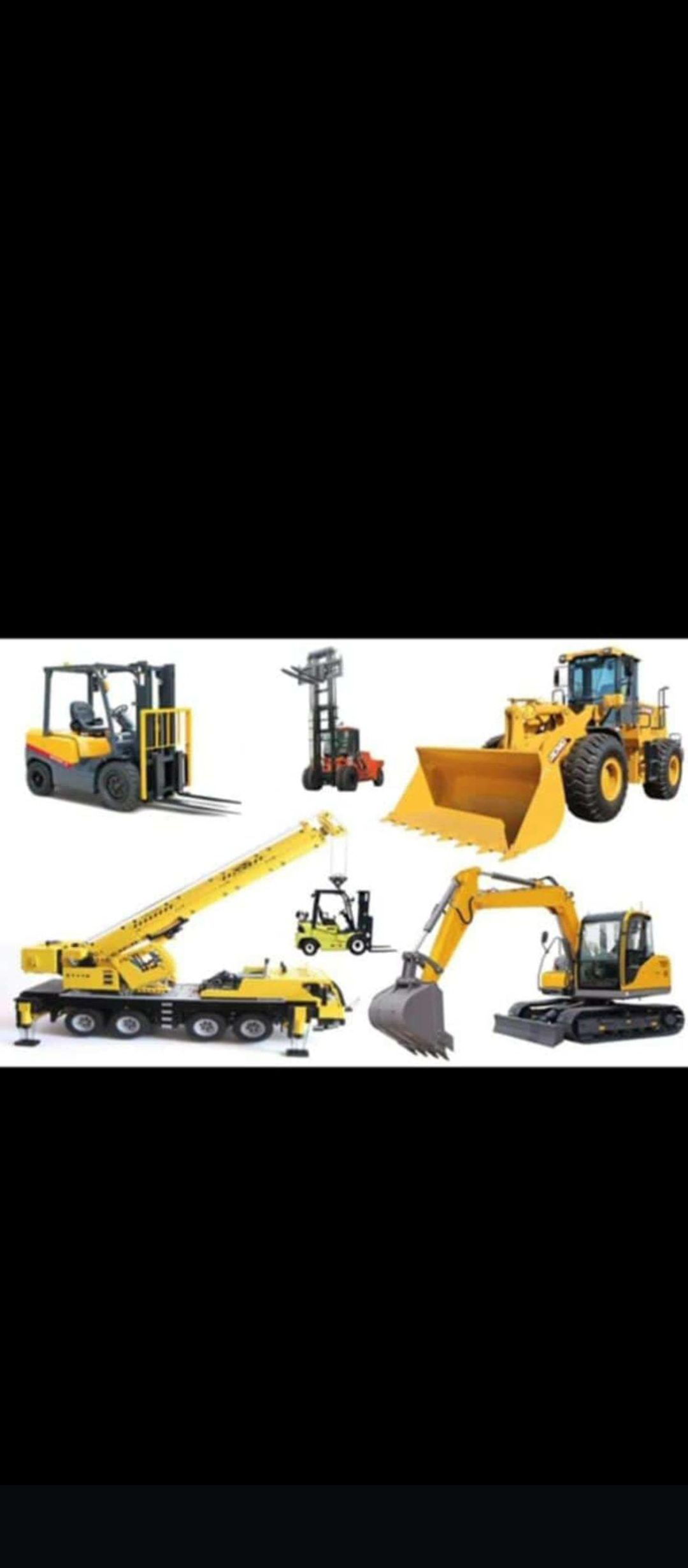 تأجير روافع شوكية وكرينات