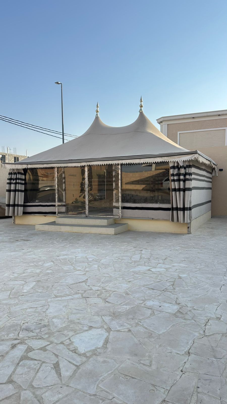 تركيب خيام وخياطه