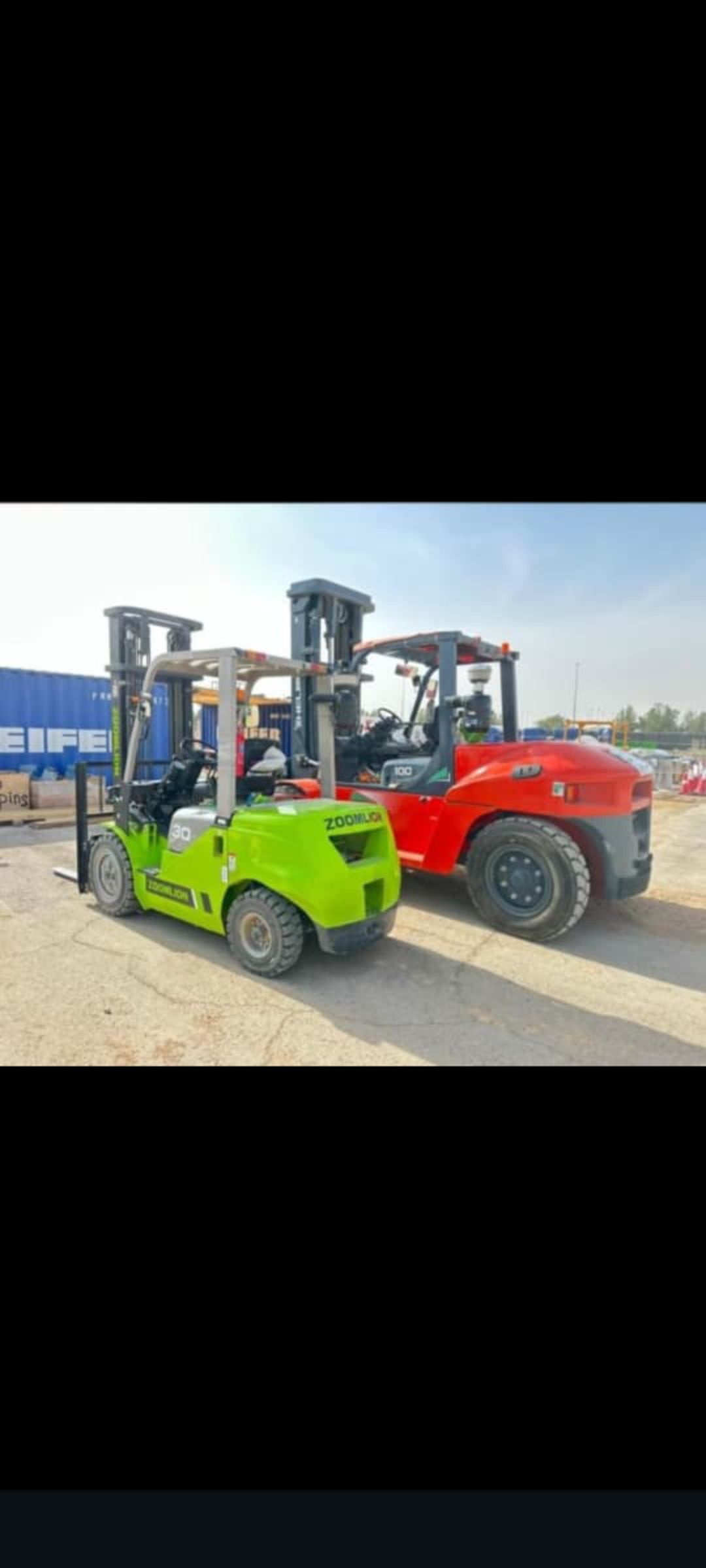 رافعات شوكيه للإيجار