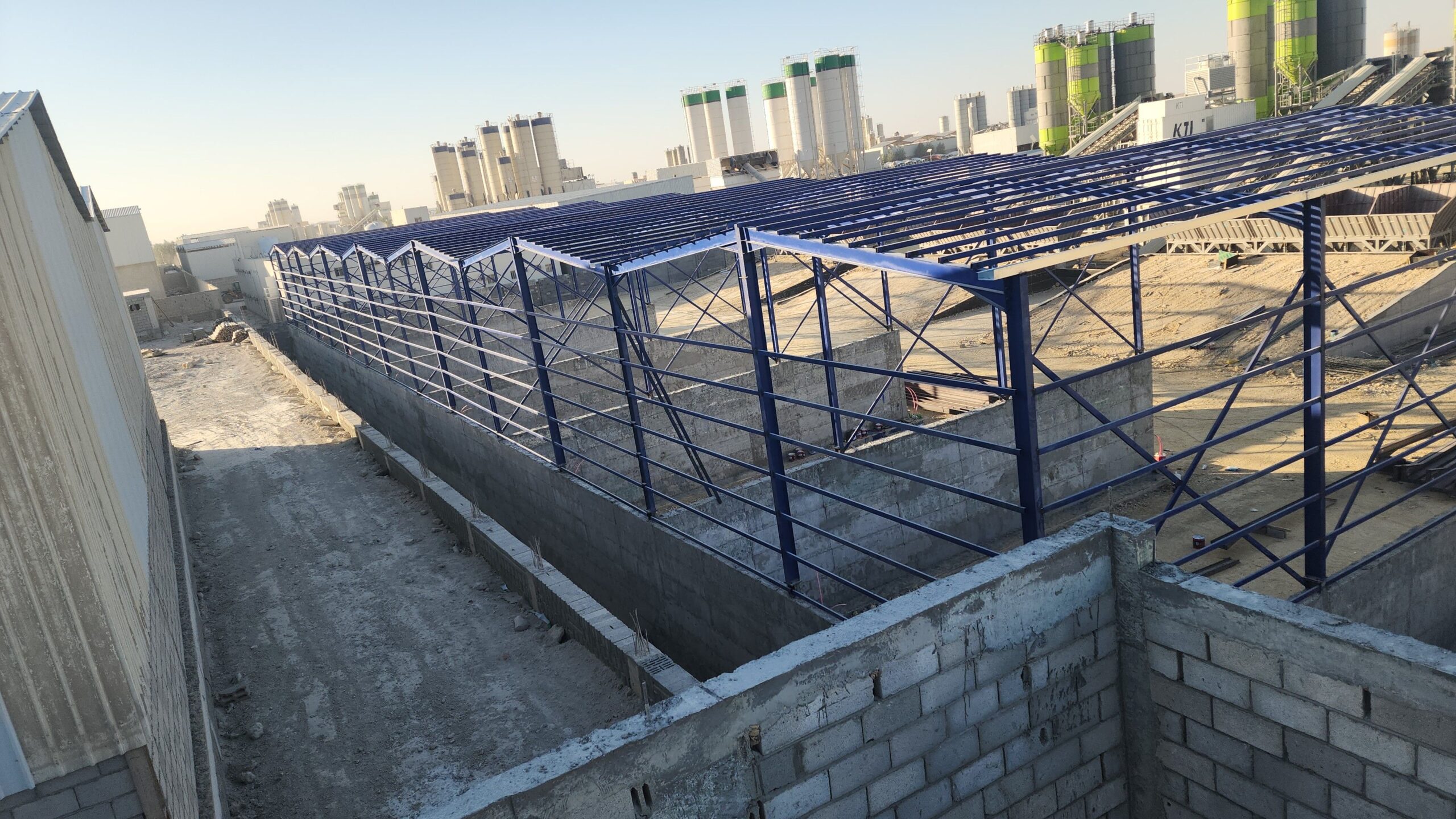 حداد مضلات وسواتر برجولات هناجر