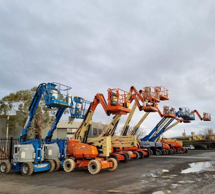 متوفر سيزرلفت مانلفت للايجار كهرباء وديزل رافعات ش