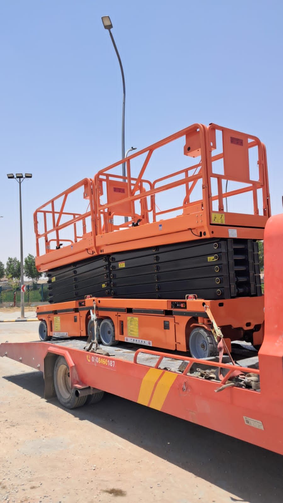 تأجير مان لفت سيزر لفت سقايل كهربائيه موديلات جديد