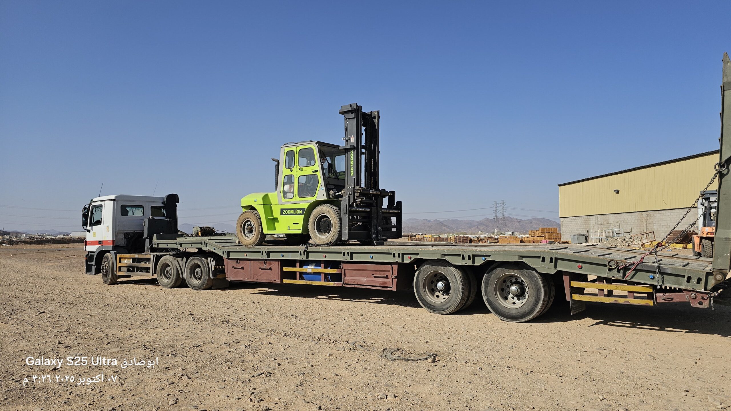 رافعه شوكيه للايجار بجميع انواعها شهري سنوي يومي