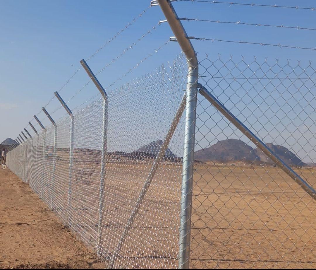 شبك مجلفن اسوار شبوك تسوير وتشبيك سياجات امنيه