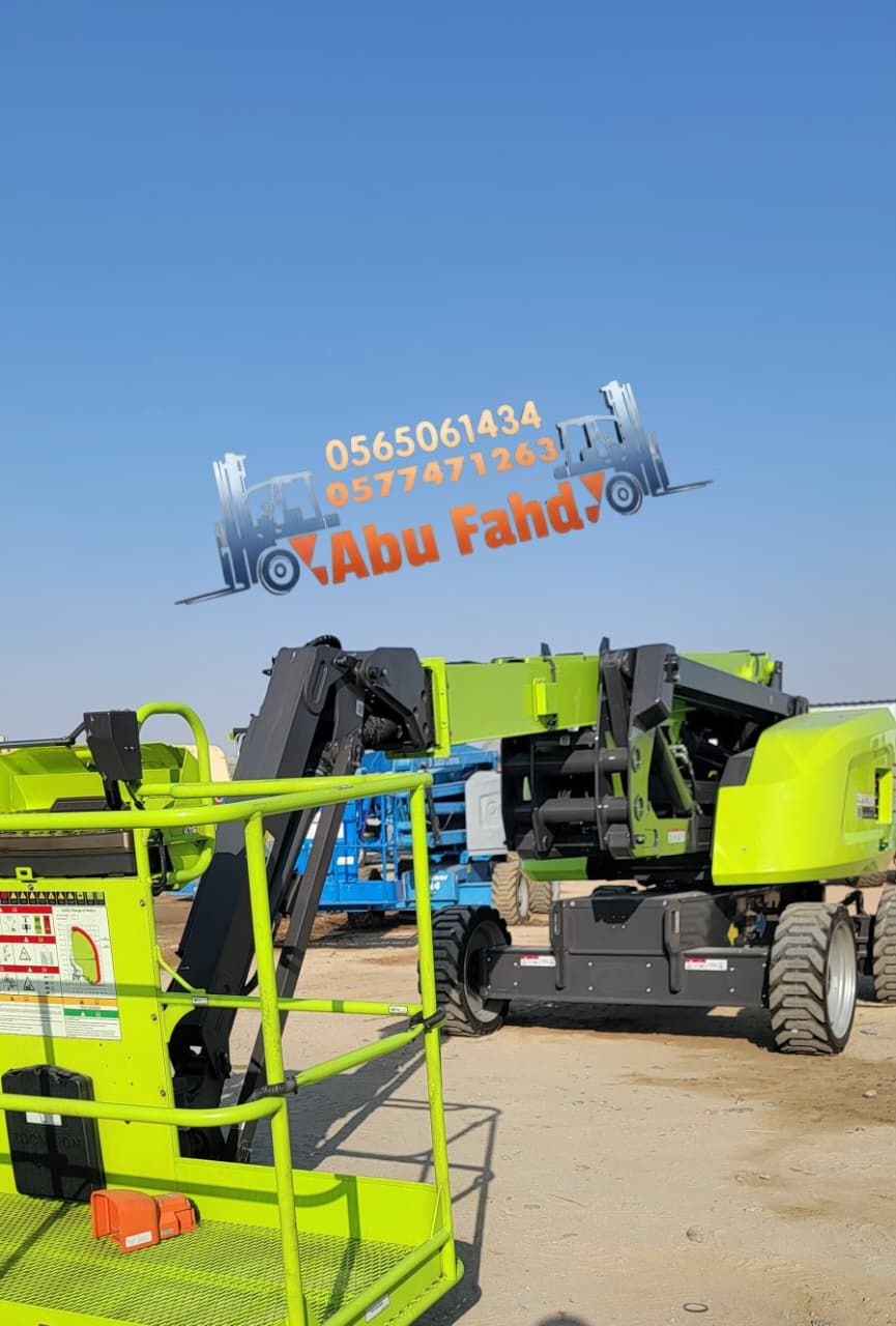 1. مان لفت 14 متر: للإيجار – ارتفاع 12 متر 2. مان