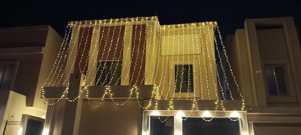 تركيب عقود زينه عقود اضاءه ليد شبكه كويتي لجميع ال