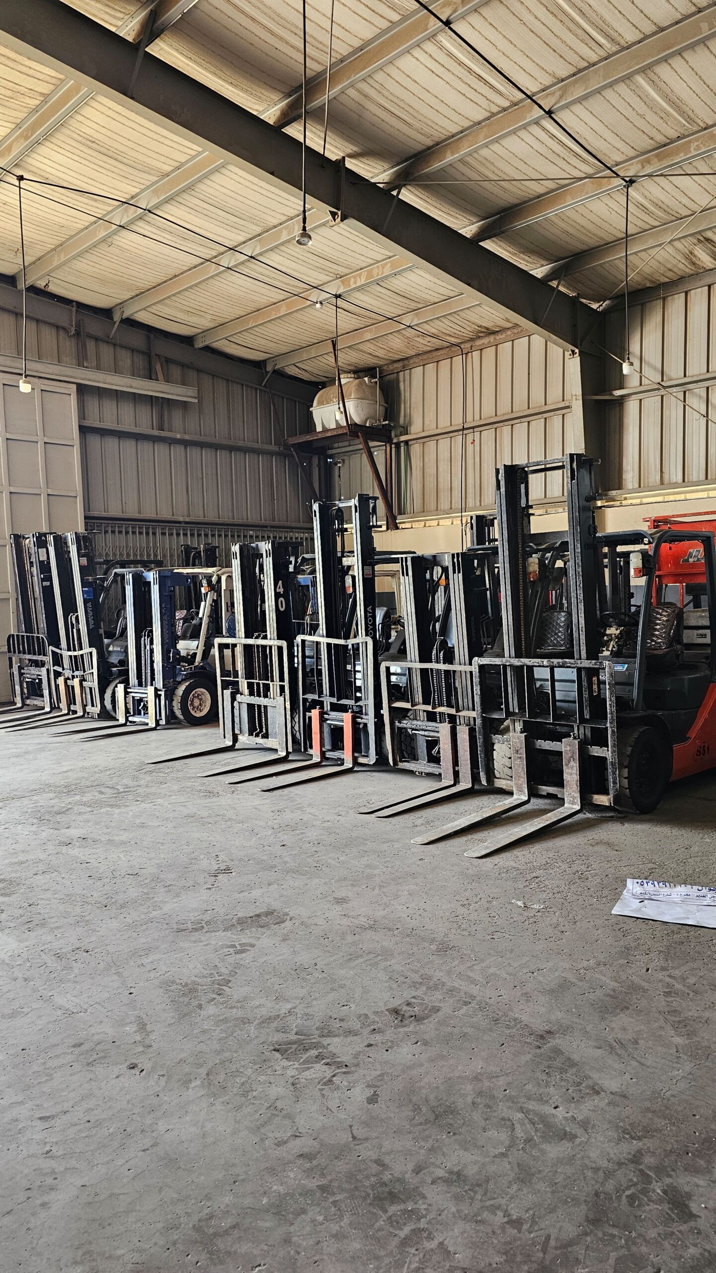 رافعه شوكيه للايجار فوركلفت forklift for rent رافع