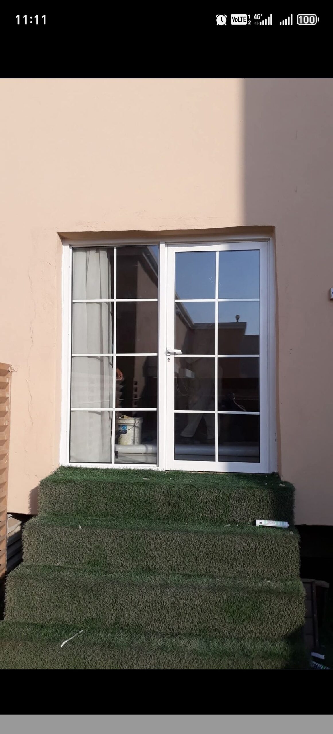 أبواب شبابيك المنيوم وزجاج سكريت