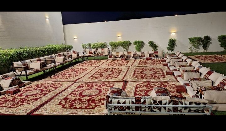 منصك حفلات تاجير كراسي وطاولات تاجير مداخل حلا