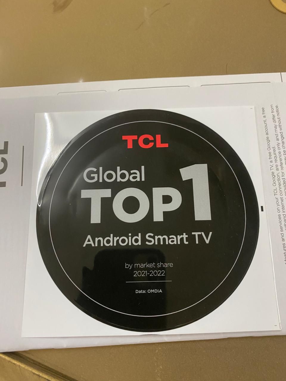 شاشه بلازما تي سي ال سمارت أندرويد 65 بوصه