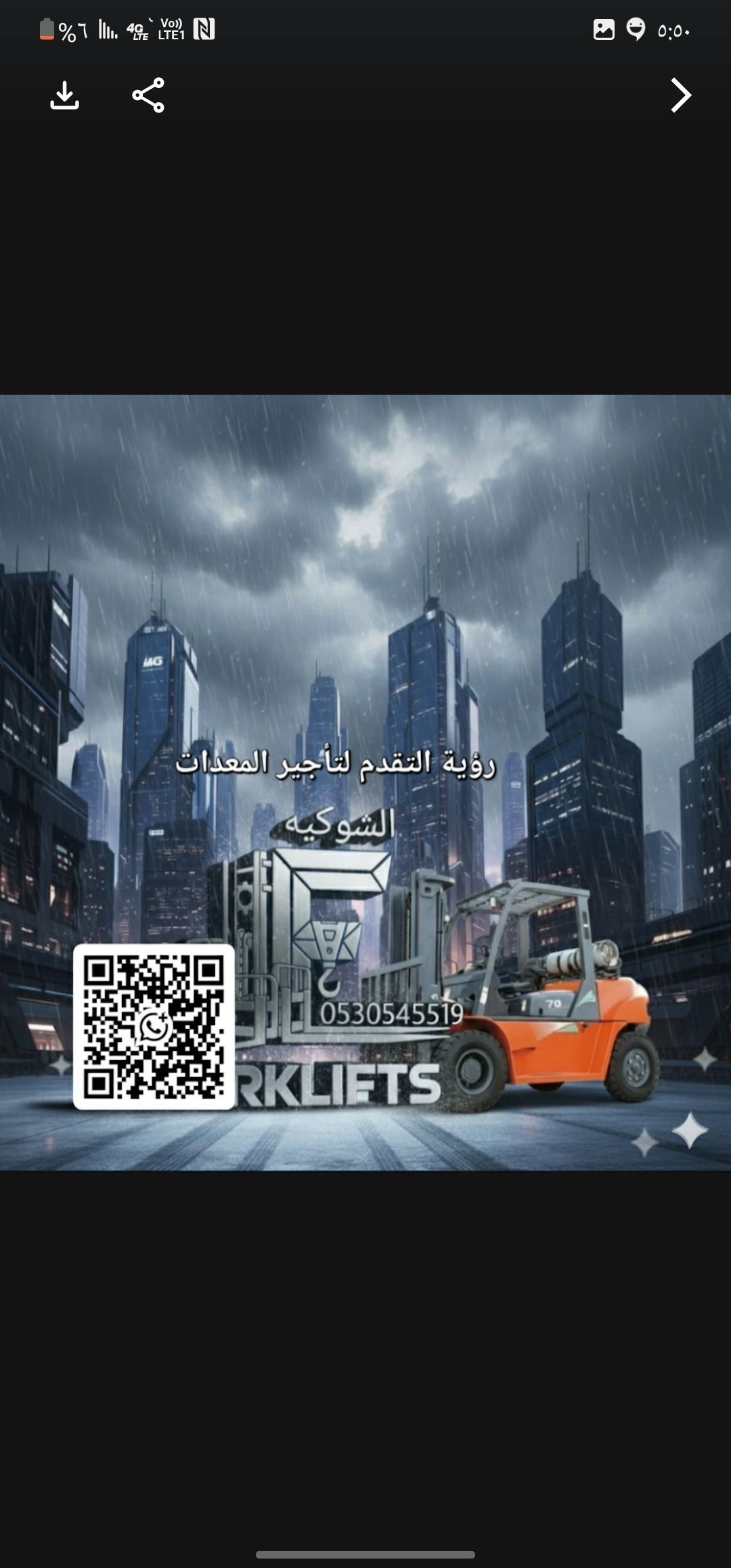 تأجير معدات شوكيه