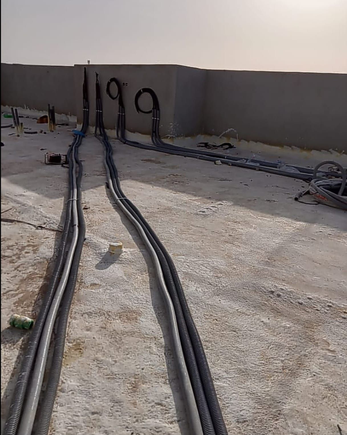 تمديد نحاس تأسيس فلل