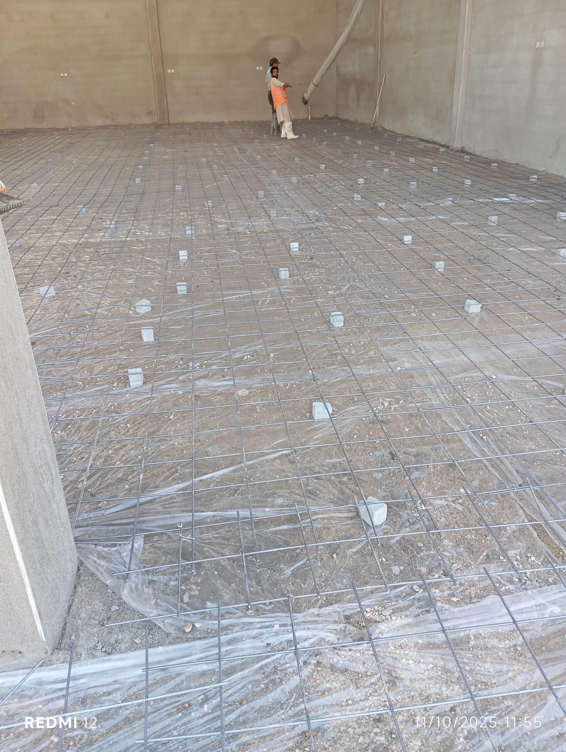 صبه مروحة ميول ، صبه نظافه ميزانيه برسلان سرامىك