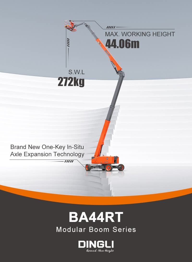 للايجار مان لفت من 6متر وحتى 43متر ديزل و كهرباء