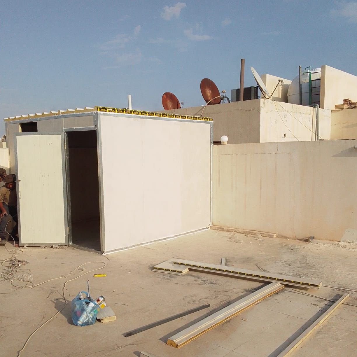 حداد مضلات وسواتر وسندويش بلن وبديل خشاب و جميع أع